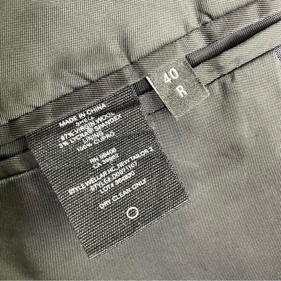 Theory Men's Wellar HC New Tailor Suit Jacket in Navy size 40R - Picture 8 of 9